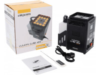 Algam Lighting VULKAN CUBE MINI - Máquina de fumo vertical compacta LED Algam Lighting VULKAN CUBE MINI - Máquina de fumo vertical compacta LED